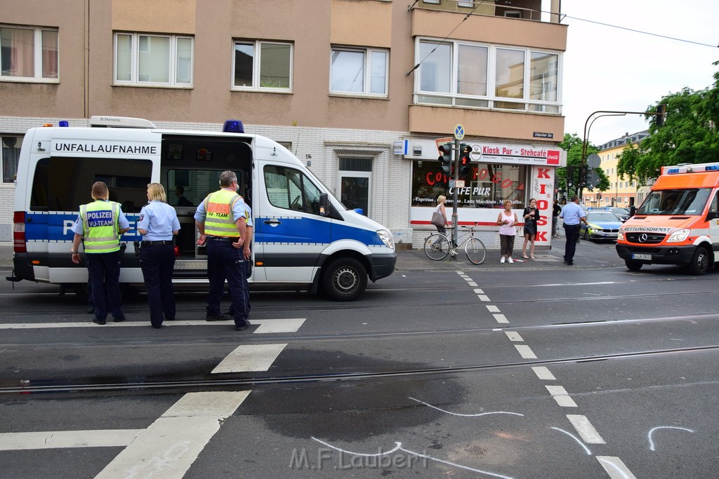 PKlemm VU Krad Koeln Suelz Universitaetstr Zuelpicherstr P66.JPG - Miklos Laubert